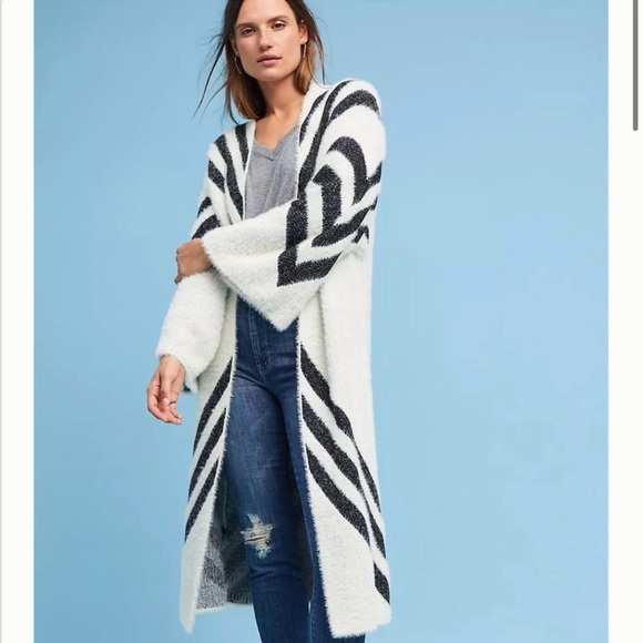 Anthropologie Sleeping On Snow Kimono style sweater - Picture 2 of 7